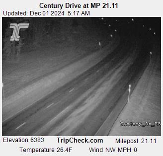 Traffic Cam Century Drive at MP 21.11